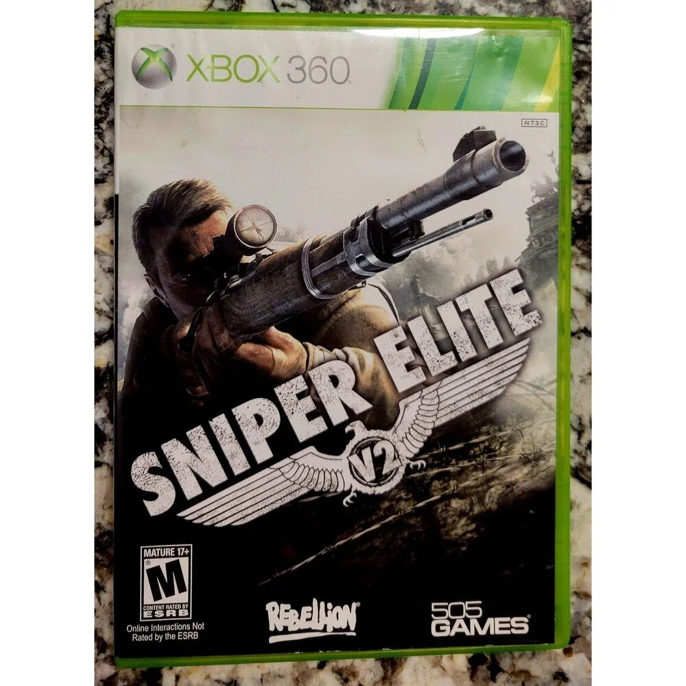 Sniper Elite V2 (Microsoft Xbox 360)Complete/ Manual/ Tested/ Fast Next Day Ship